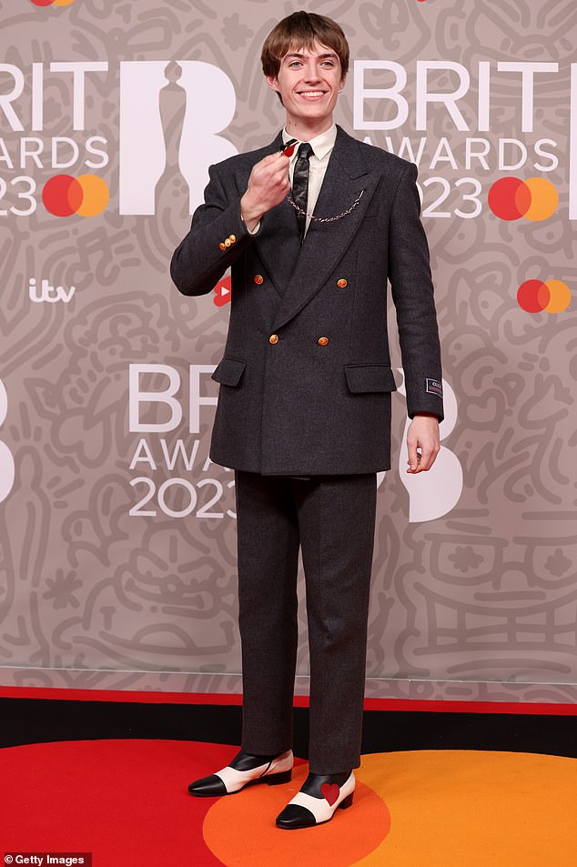 Francis commands a following of millions, with his TikTok account boasting more than 3.3 million fans, while his Instagram has 2.4 million (pictured: Francis at the BRITs in 2023)