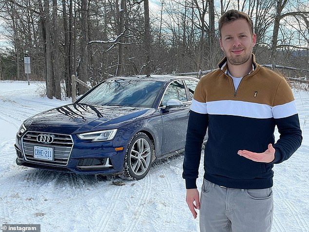 James (pictured) joined Thomas's YouTube channel after reaching out as a fan