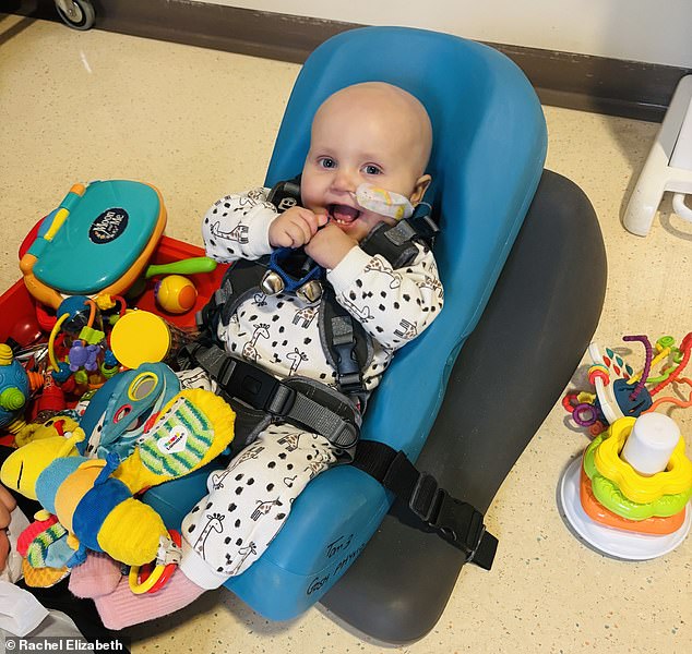 Melody (pictured) had a failed bone marrow transplant in August 2025, the last line of treatment available for her cancer in Britain