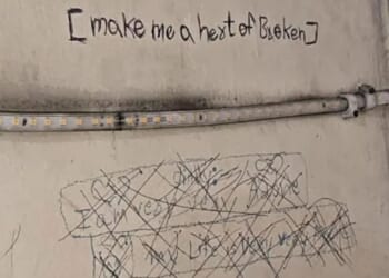 'Very alone'…Sisters' haunting words scrawled on wall before they fell to their deaths after becoming 'obsessed by game'