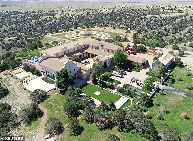 The person who sent the email claimed to have been employed at Zorro Ranch (pictured), Epstein's sprawling estate