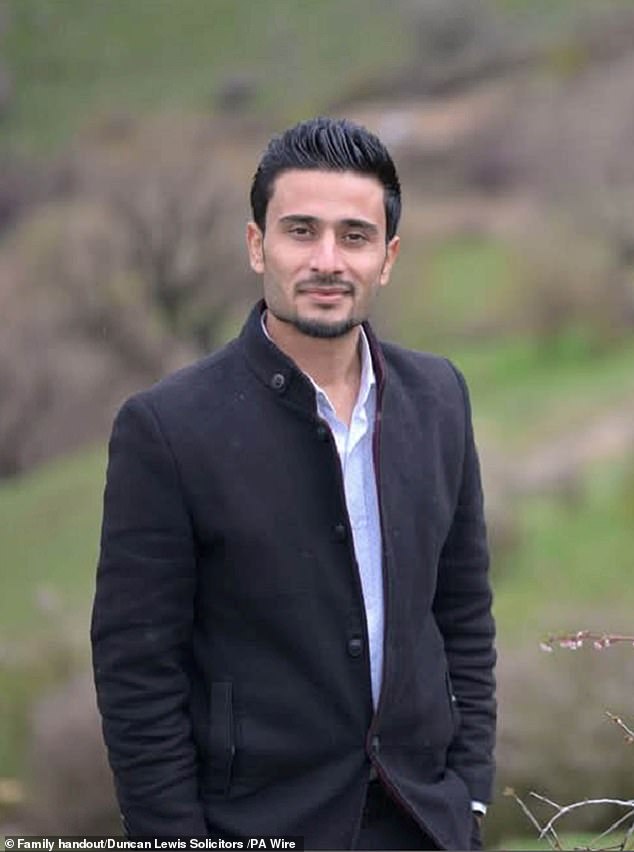 Shakar Ali Pirot, 30, from Iraq, was also among the dead