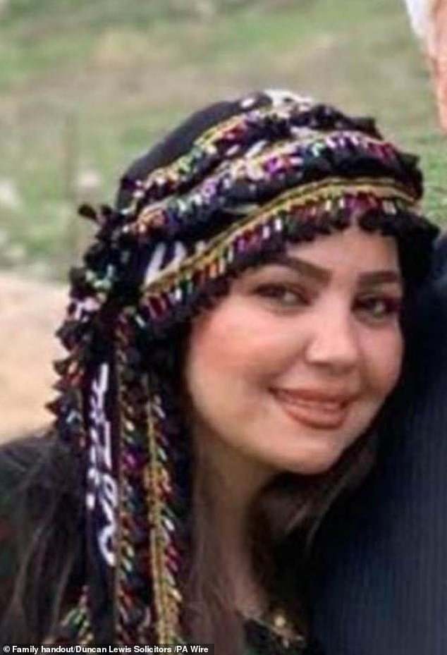 Maryam Noori Mohammedameen, 24, from Iraq, was also among those who perished