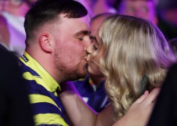 Luke Littler treats girlfriend Faith to shopping spree after winning bet on 'incredible' sports star