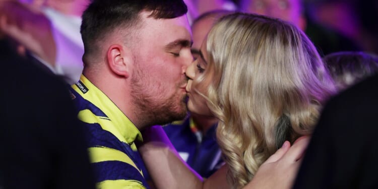 Luke Littler treats girlfriend Faith to shopping spree after winning bet on 'incredible' sports star