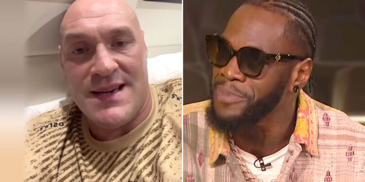 'This man is lost' - Tyson Fury offers olive branch to Deontay Wilder and vows to pray for him as he makes kind gesture