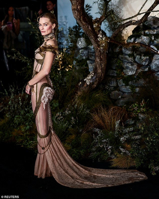 Like the promotional trail for her 2023 hit Barbie, Margot has taken inspiration from her character with a string of Georgian-inspired outfits to promote Wuthering Heights