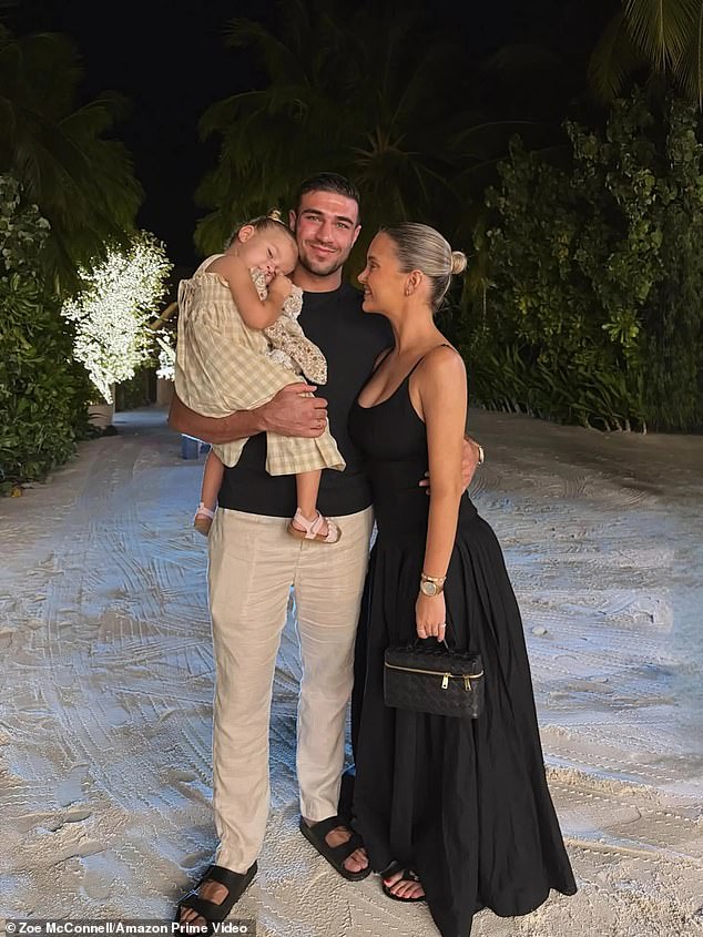 The couple, both 26, reconciled last year following a brief split, with the influencer been seen wearing ring in a recent episode of her Amazon Prime docuseries, Behind It All