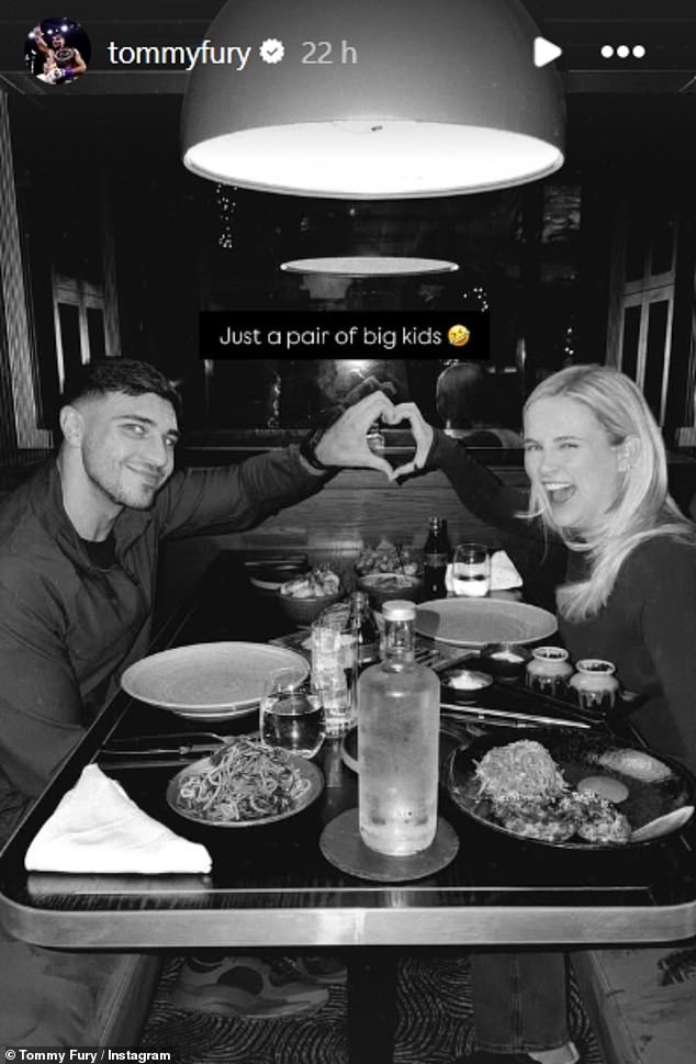 Their baby news comes after Tommy surprised the star with an early Valentine's weekend away