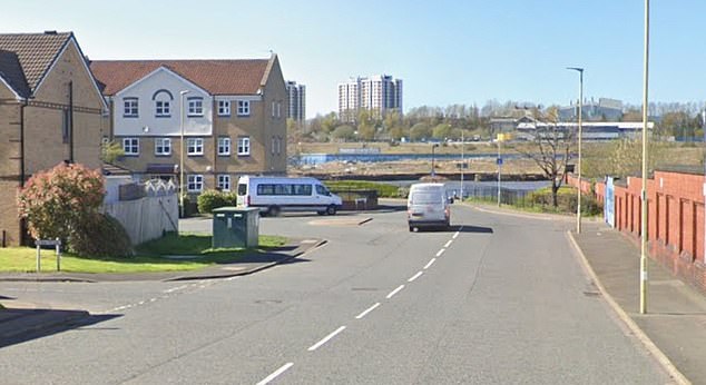 The self confessed naturist was found naked on Ellison Street (pictured), close to the River Tyne, by two members of the public