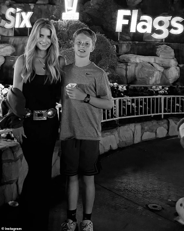 The singer's grade-schooler appears to have gone through a major growth spurt since his 12th birthday last July, which the proud mom commemorated with a photo and touching message on Instagram