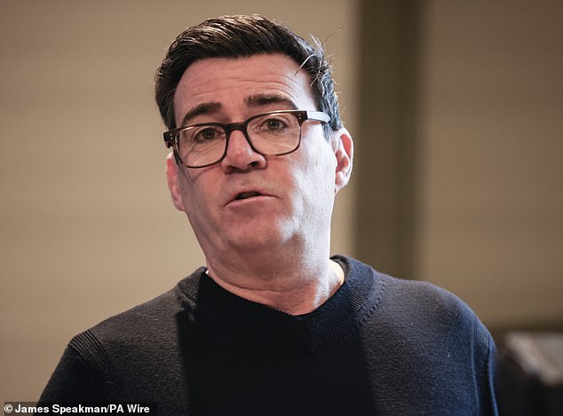 Labour MPs who back Andy Burnham (pictured last week) had expected Ms Rayner to run as his deputy if he had come back to the Commons