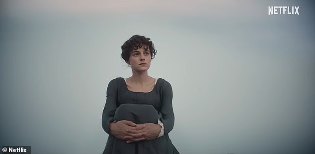 Sharing the 30-second clip to YouTube, Netflix penned: 'Jane Austen’s beloved classic returns in a faithful adaptation by Dolly Alderton'