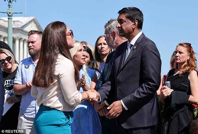 Representative Ro Khanna wEpstein Files Transparency bill on Capitol Hill in Washington, DC, September 3rd, 2025