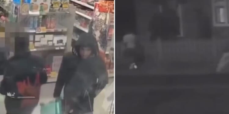 Terrifying moment mother is set on fire in front of her daughter as home is petrol bombed in revenge attack