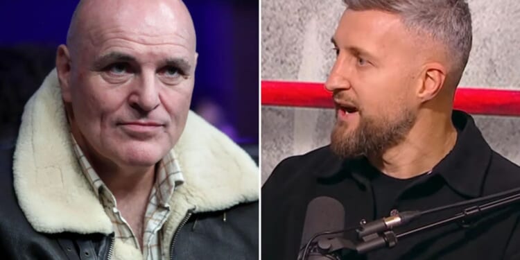 'It's not over yet' - Carl Froch doubles down on offer to fight Tyson Fury's dad John after heated press conference spat