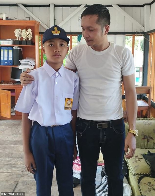 His father, Anwar Satibi, 38, said his son had previously been a victim of domestic violence in 2025 at the hands of the woman