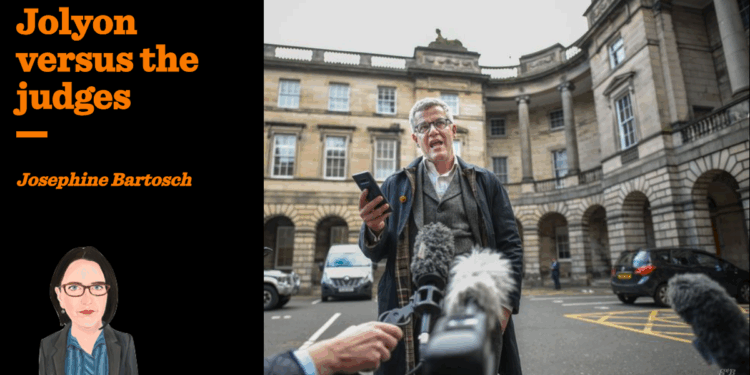 Jolyon versus the judges | Josephine Bartosch