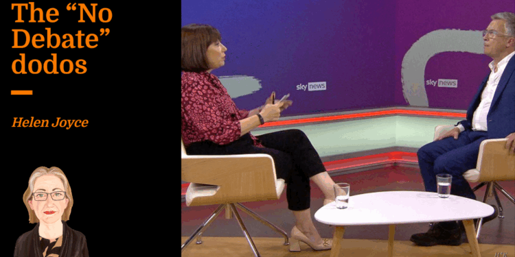 The “No Debate” dodos | Helen Joyce