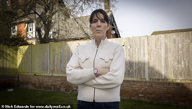 Lorie Williams, 47, fears the 'imposing' property will knock hundreds of thousands of pounds off her seven-bedroom £2.5million property in Bromley, south east London