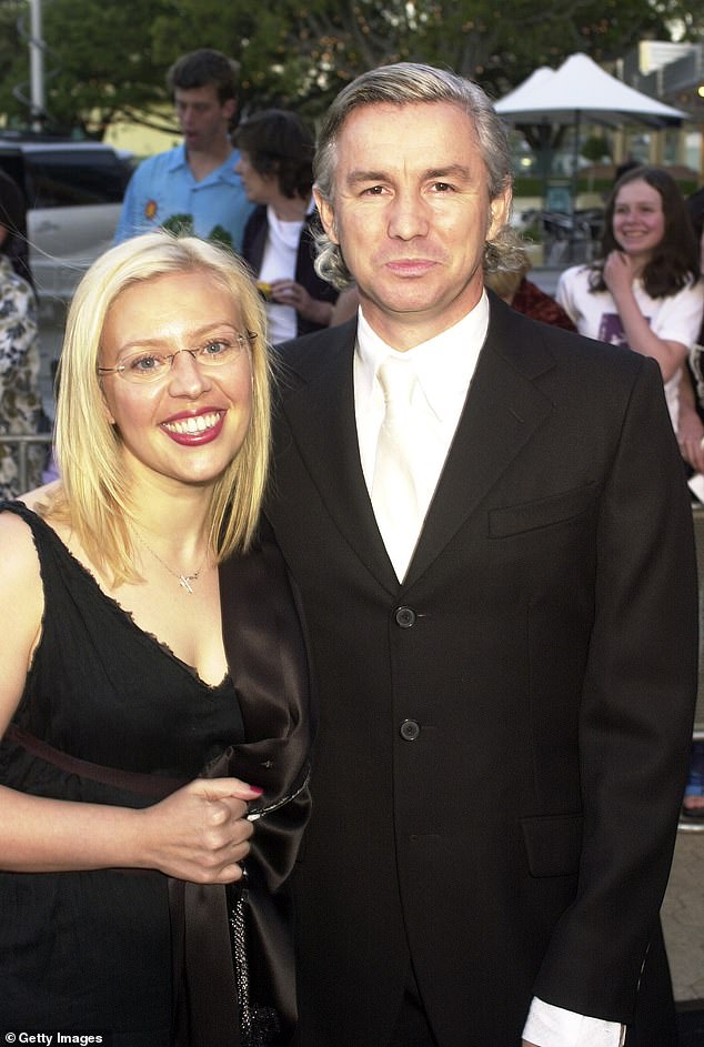 But despite being married 29 years, the pair live completely separate lives (pictured in 2001)