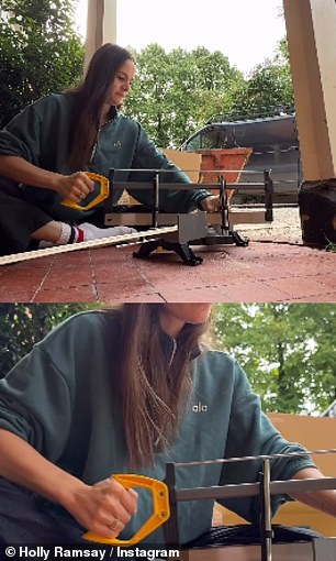 Taking to Instagram on Thursday, Holly shared a video of herself