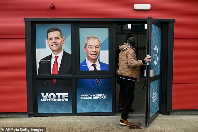 Reform is also well in contention, with Nigel Farage on the streets urging people to help him 'stop the boats'