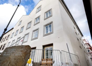 Hitler's birthplace is turned into a human rights centre as the Fuhrer's home gets £17.5m upgrade to 'neutralize' it