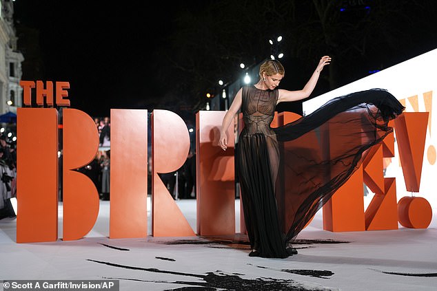 The Irish actress is worlds away from her acclaimed role in Hamnet as she stars as a woman resurrected as a spooky companion for Frankenstein's monster