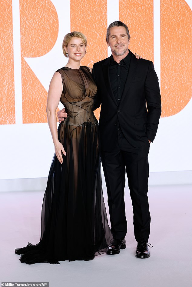 At the premiere, Jessie posed up a storm with co-star Christian Bale, who stars as Frankenstein's monster