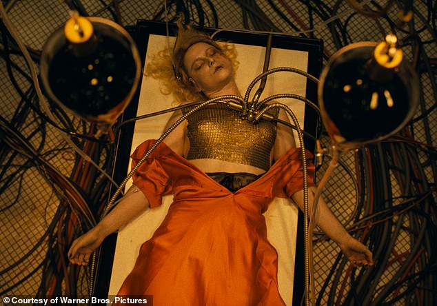 The BAFTA winner has taken on the role of Frankenstein's bride in the terrifying new film