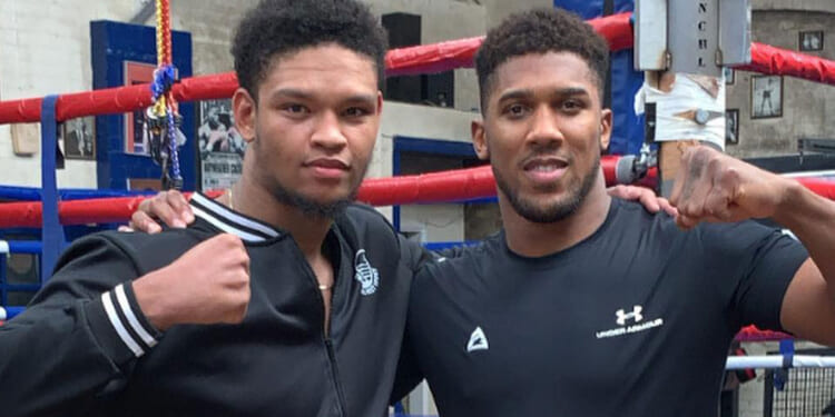 Matty Harris used to play for Aston Villa but began boxing after fighting pals in a field... now he spars Anthony Joshua