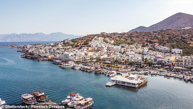 Elounda in Greece has incredible views and swimmable waters