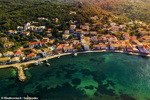 Gaios, the main city of Paxos Island, also joins the swim hotspot list