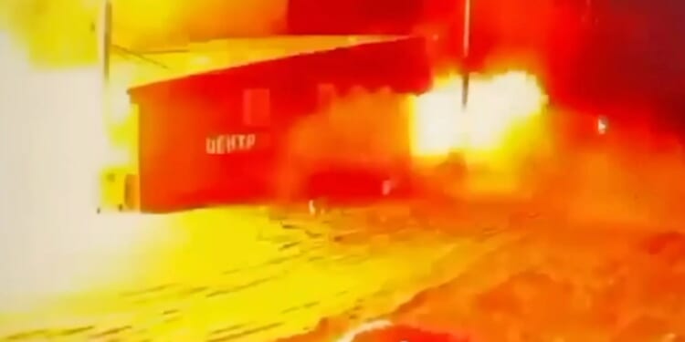 Horror moment huge explosion rips through cafe killing girl, 16, and 6 others as inferno engulfs building