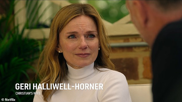 The former Spice Girl looked visibly emotional as her husband recounted how the team swung the axe after 20 years