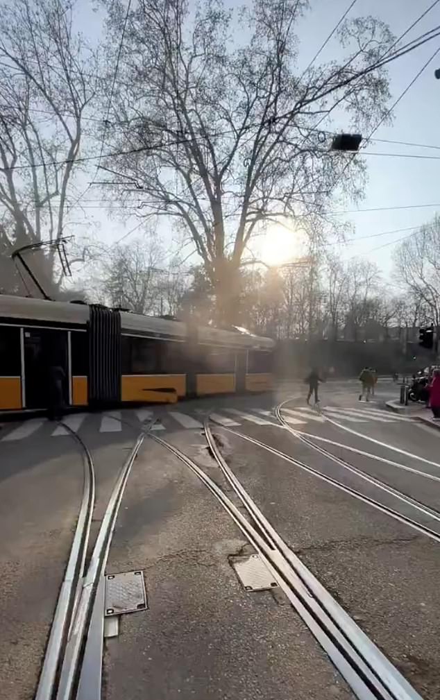 According to reports, four people have been taken to hospital.