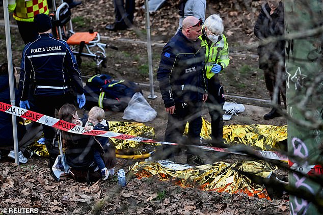 According to reports, four people have been taken to hospital