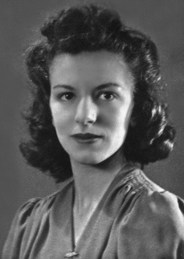 Mr Bell has been married to his wife Kath for more than 70 years, who is pictured here shortly after the couple's engagement