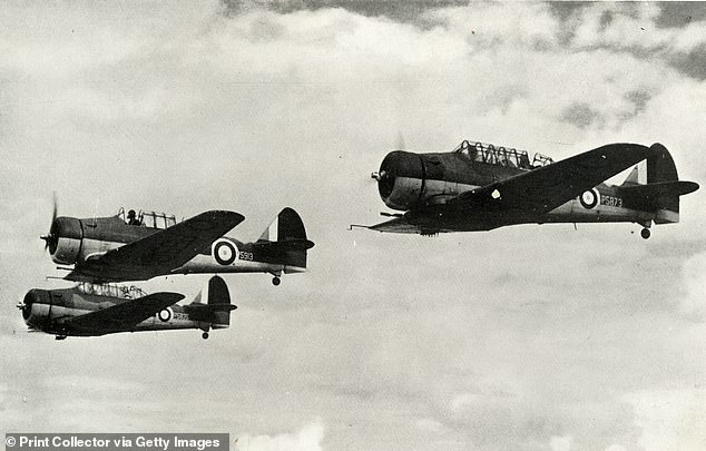 Mr Bell said he had 'dreamed of flying' since his father took him and his elder brother Kenneth to watch the arrival of Charles A. Lindbergh in the Spirit of St. Louis following his successful solo crossing of the Atlantic