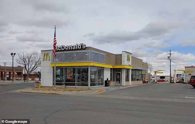 Hatch pulled into the drive-thru on a wagon pulled by his horses, which he claimed caused the fast food chain's manager to ban him from the location