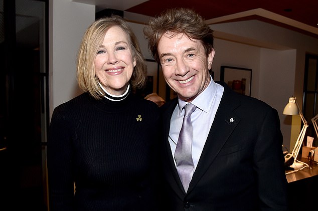 Catherine O'Hara and Martin Short (pictured together in 2017) met almost 60 years ago.