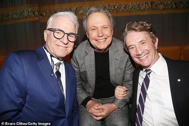 Steve Martin, Billy Crystal and Short smile together in 2022