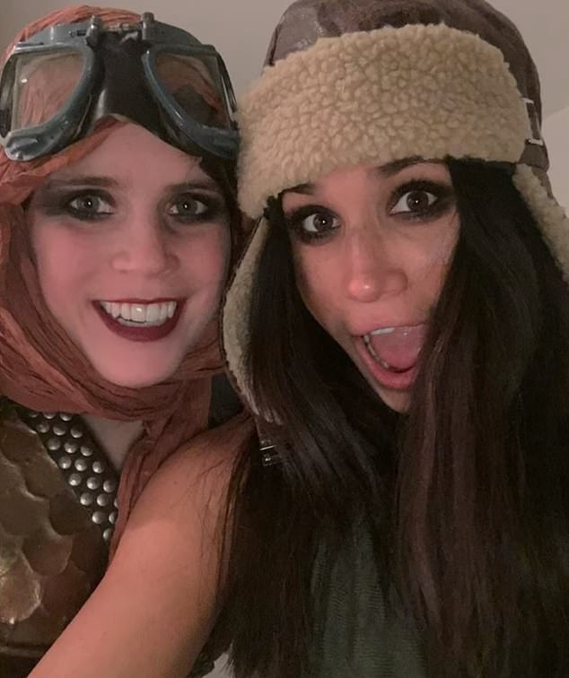 Footage in the 2022 Netflix documentary Harry & Meghan showed Eugenie visiting her cousin in California