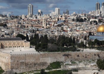 Iran launches barrage of missiles at Israel as air raid sirens ring out in Tel Aviv after Tehran vowed revenge