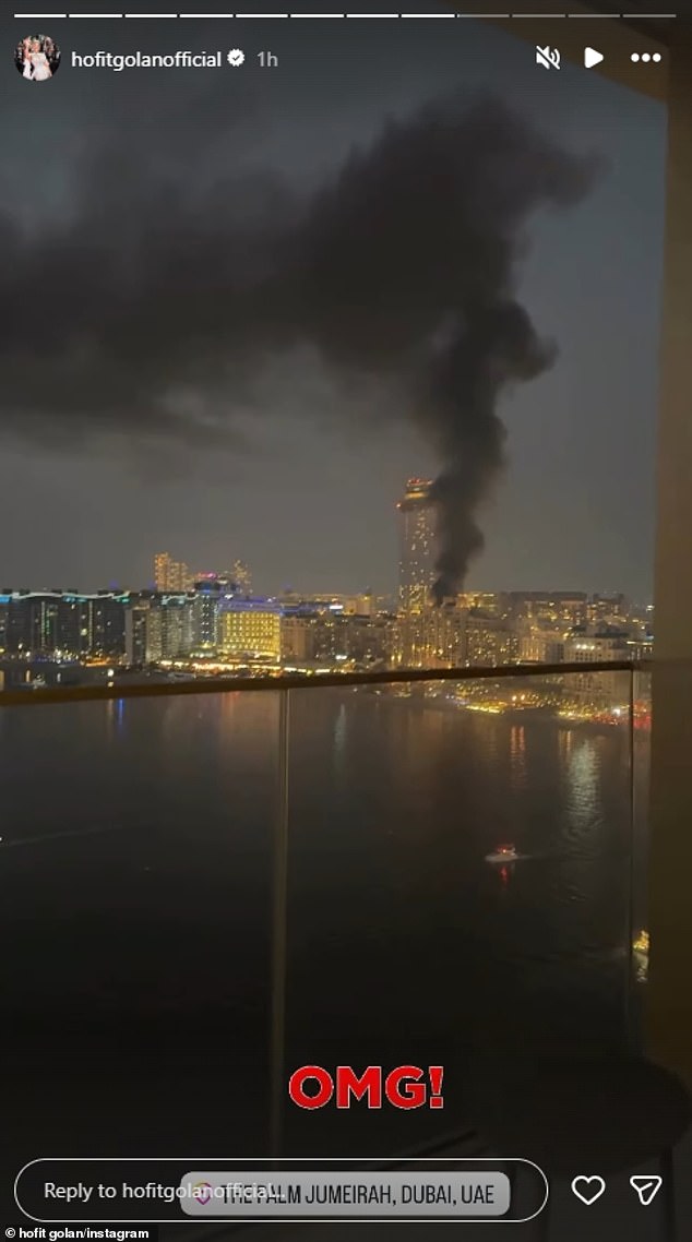 An Iranian missile hit Dubai's famous hotel as Tehran launches widespread revenge attacks across the Middle East following US airstrikes