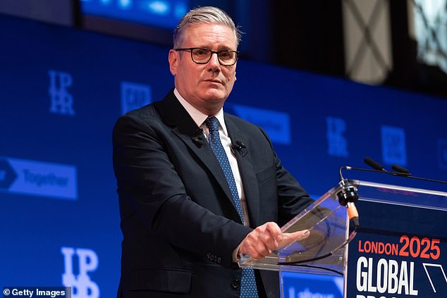 Prime Minister Sir Keir Starmer in September  last year. The Labour Together think tank supported Starmer's Labour leadership bid