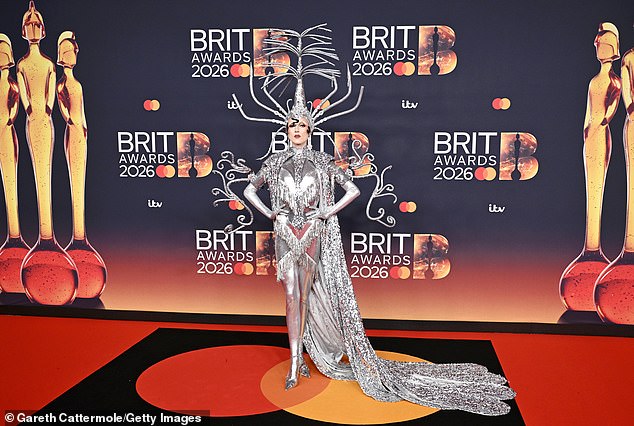 RuPaul's Drag Queen Marmalade, who commanded attention for all the wrong reasons with their metallic look