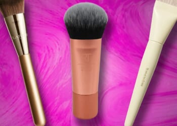 I tested three new foundation brushes and one cut my application time in half