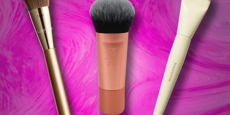 I tested three new foundation brushes and one cut my application time in half